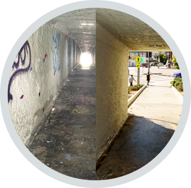 Lankershim Pedestrian Tunnel